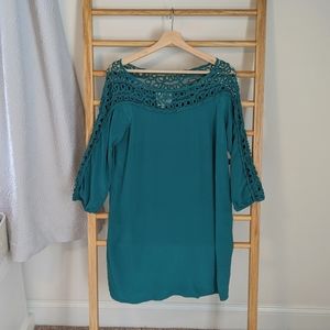 Madison Marcus 3/4 Sleeve Shift Dress